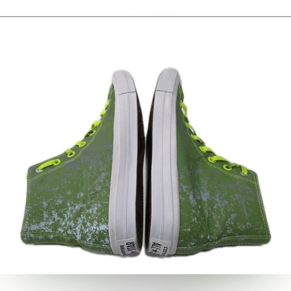 197 Converse Chuck Taylor All Star II High Tp sneaker reflective Volt neon green - Picture 5 of 12